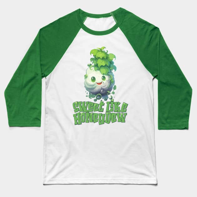 Just as Sweet As Honeydew Baseball T-Shirt by Dmytro